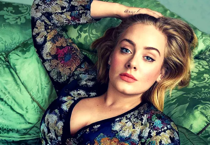 Adele, cantante. / Pinterest.