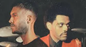 DJ Calvin Harris y The Weeknd. /  4 Voces