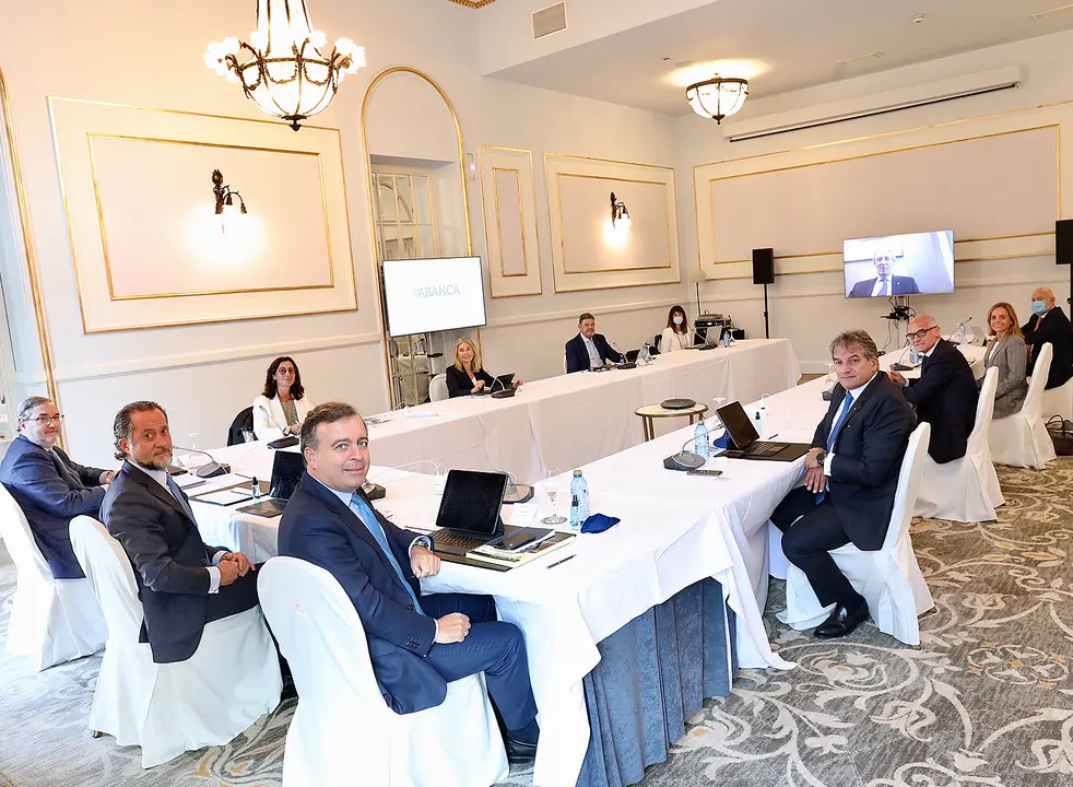 Reuni&oacute;n del Consejo de administraci&oacute;n de Abanca en Donostia-San Sebasti&aacute;n. / Mundiario