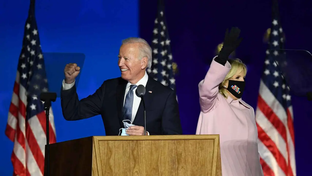 Joe Biden se muestra confiado de ganar.