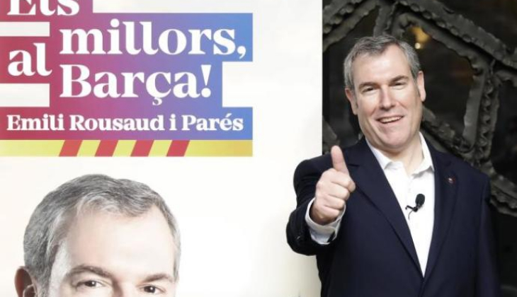 Emili Rousaud, precandidato a las elecciones del Barcelona. / RR SS.