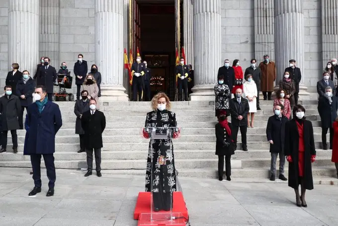 Actos oficiales de conmemoraci&oacute;n del 42 aniversario de la Constituci&oacute;n ante el Congreso. / Mundiario
