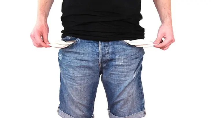 Un hombre sin dinero. / Pixabay