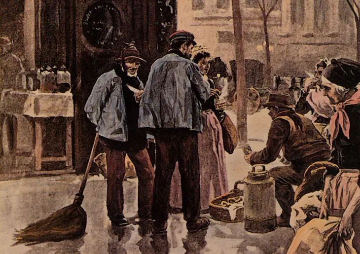 Caf&eacute; de los Humildes. 1895