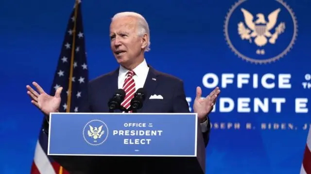 El presidente electo de Estados Unidos, Joe Biden. / RR SS