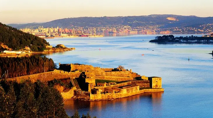 Castillo de San Felipe en Ferrol.