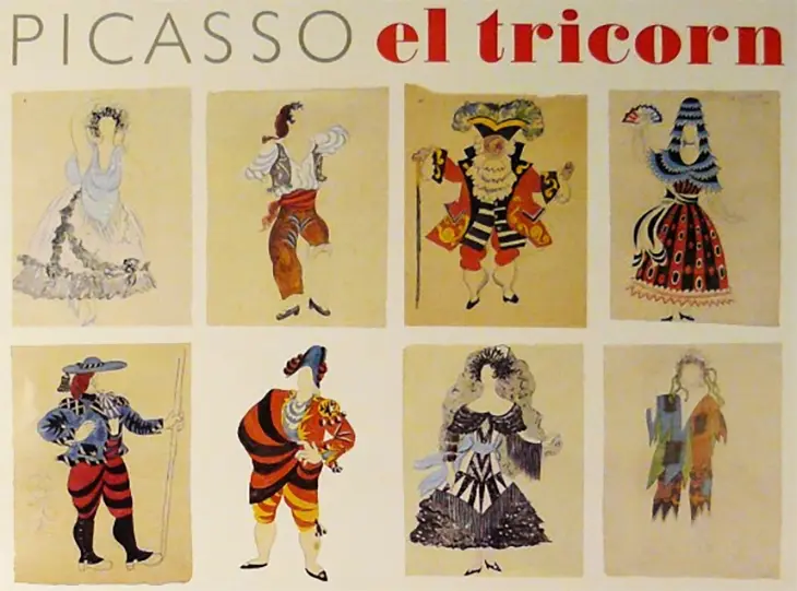 Picasso realizar&aacute; el tel&oacute;n, los decorados y el vestuario del ballet El sombrero de tres picos