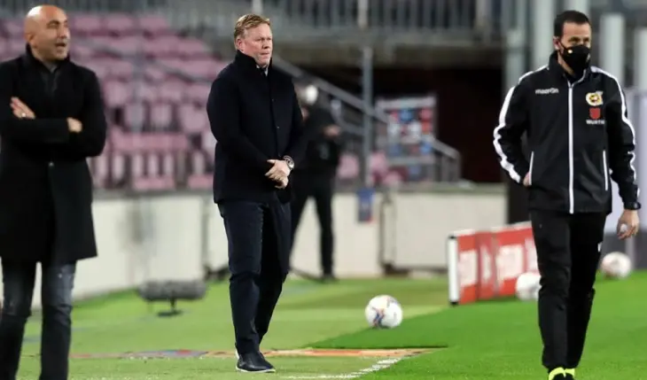 ronald koeman, entrenador del FC Barcelona.  fcbarcelona.com