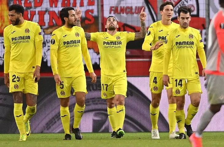 El Villarreal se llev&oacute; la victoria en Austria. / Twitter