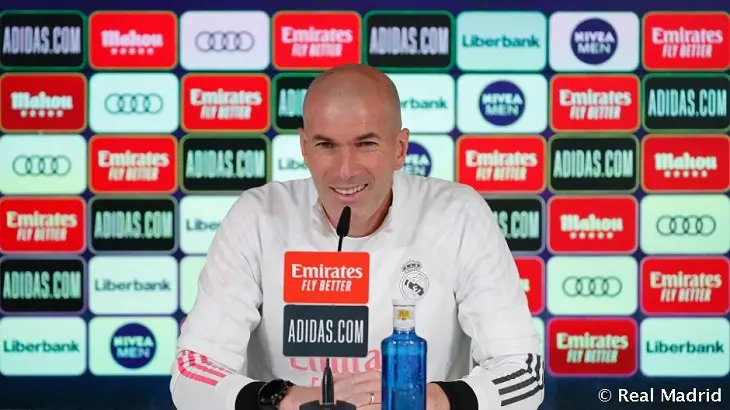 Zinedine Zidane, estratega del Real Madrid. realmadrid.com