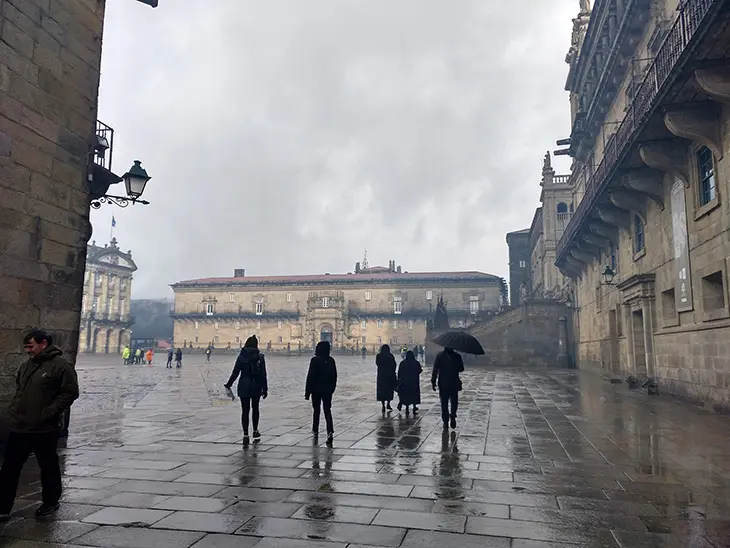 Plaza del Obradoiro. / Mat&iacute;as Membiela Poll&aacute;n.