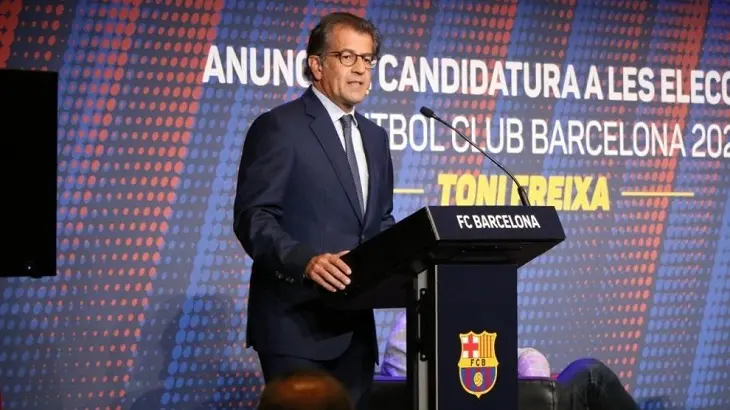 Toni Freixa, excandidato a la presidencia del FC Barcelona. / Twitter