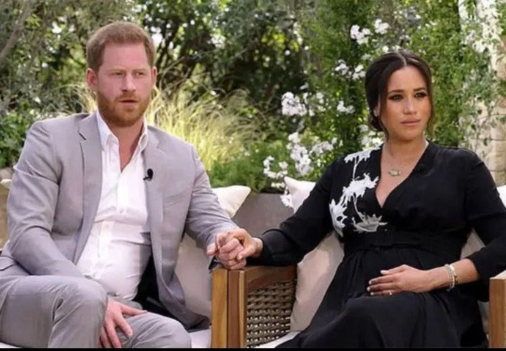 Pr&iacute;ncipe Harry y Meghan Markle.  / CBS.