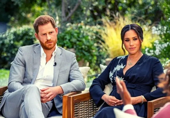 Pr&iacute;ncipe Harry y Meghan Markle, duques de Sussex. CBS.