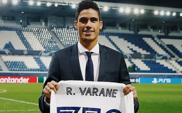Raphael Varane, jugador del Real Madrid. realmadrid.com