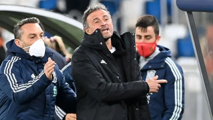 Luis Enrique, entrenador de la selecci&oacute;n de Espa&ntilde;a.. RR.SS