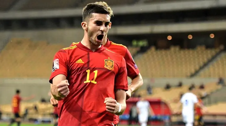 Ferran Torres, delantero espa&ntilde;ol que juega en el Manchester City / @ferrantorres20