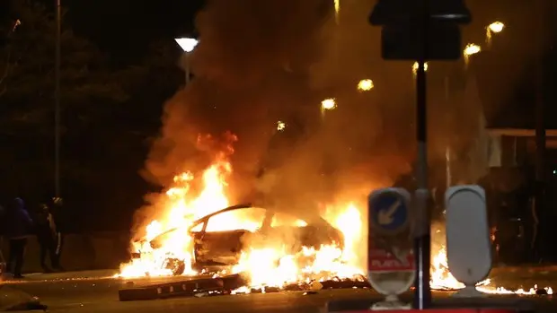 Protestas en Irlanda del Norte. YouTube.