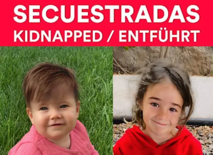 Fotomontaje de las ni&ntilde;as de Tenerife con otro aspecto. / Instagram
