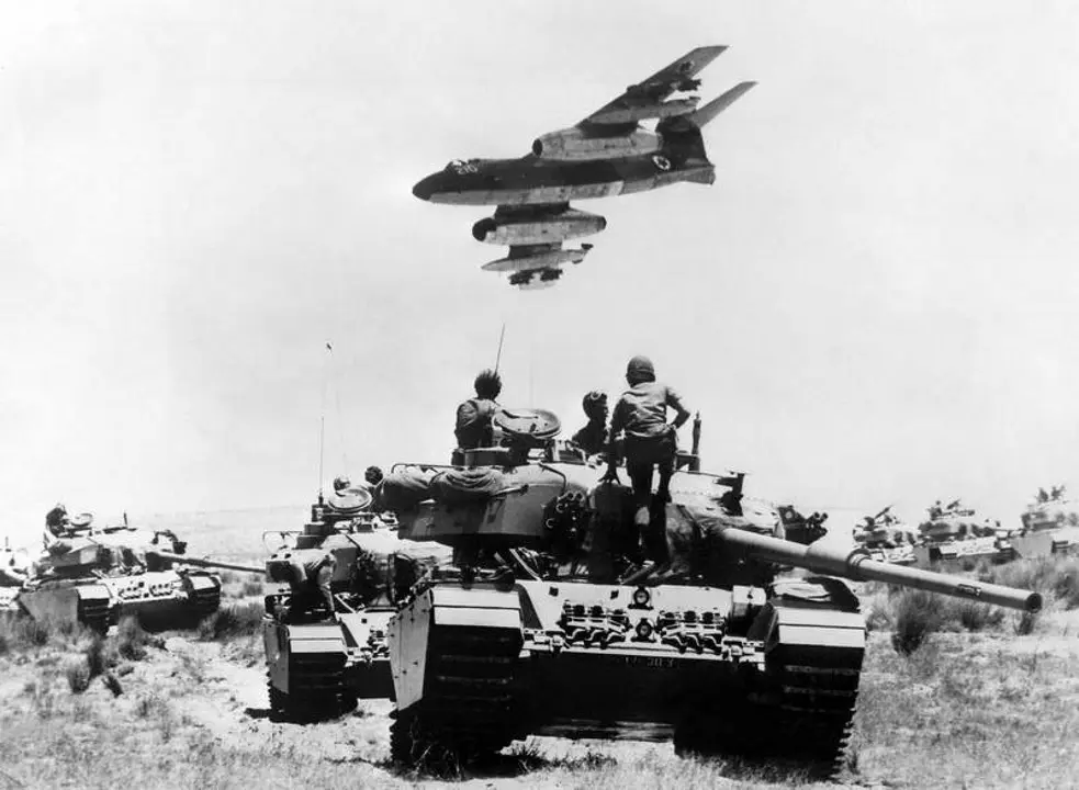 Una imagen de la Guerra de los Seis D&iacute;as. / WIkipedia