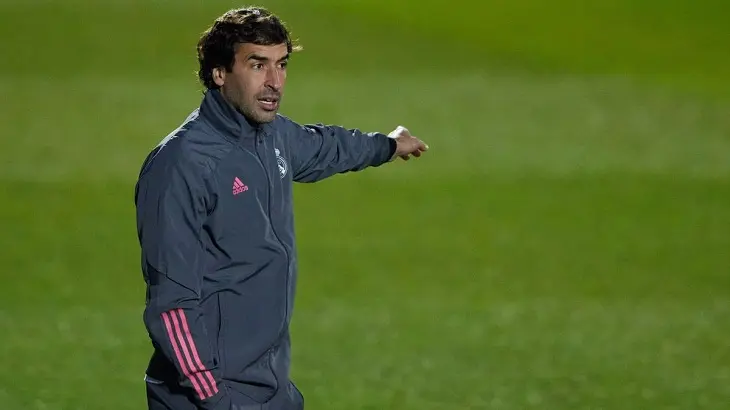 Ra&uacute;l Gonz&aacute;lez, entrenador del Real Madrid Castilla. / realmadrid.com