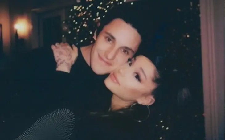 Dalton Gomez y Ariana Grande. Instagram.