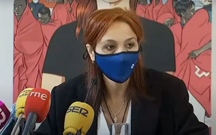 Helena Maleno, activista de Caminando Fronteras. / @helenamaleno