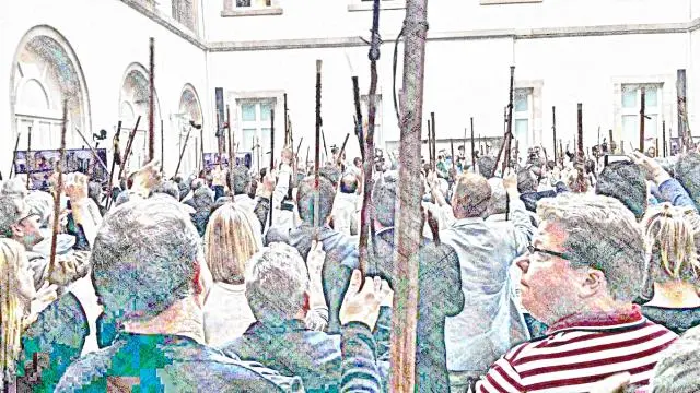 Alcaldes por la independencia.