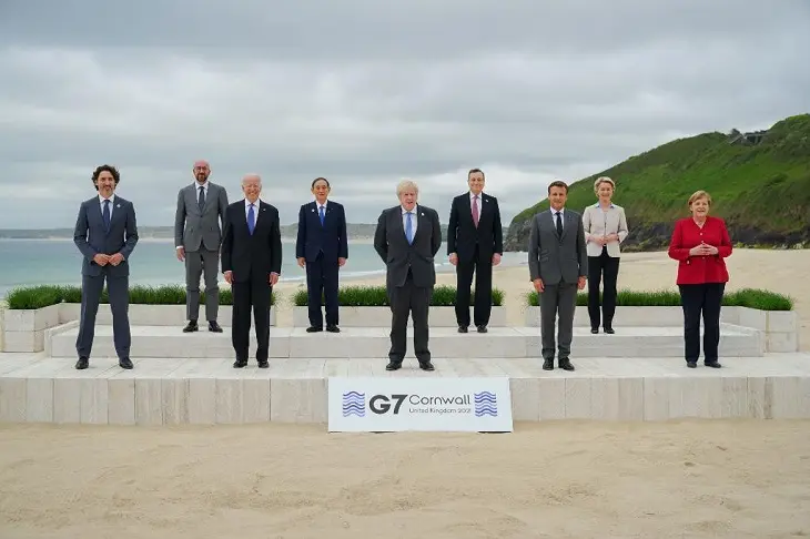 Participantes del G7 / twitter.com @potus