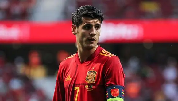 Alvaro Morata, delantero de Espa&ntilde;a. / depor.com