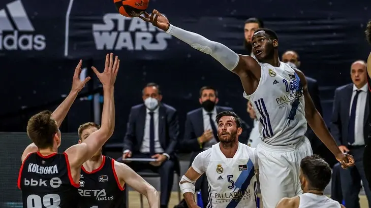 Usman Garuba, basketbolista espa&ntilde;ol quien se marcha a la NBA. / Twitter