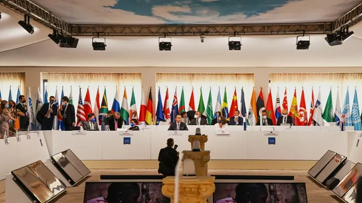 Parte de las delegaciones que participaron en la Cumbre del G20. / Twitter.com @g20org