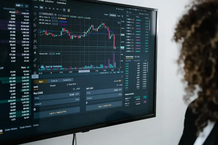 Trading Bitcon. / Tima Miroshnichenko. / Pexels