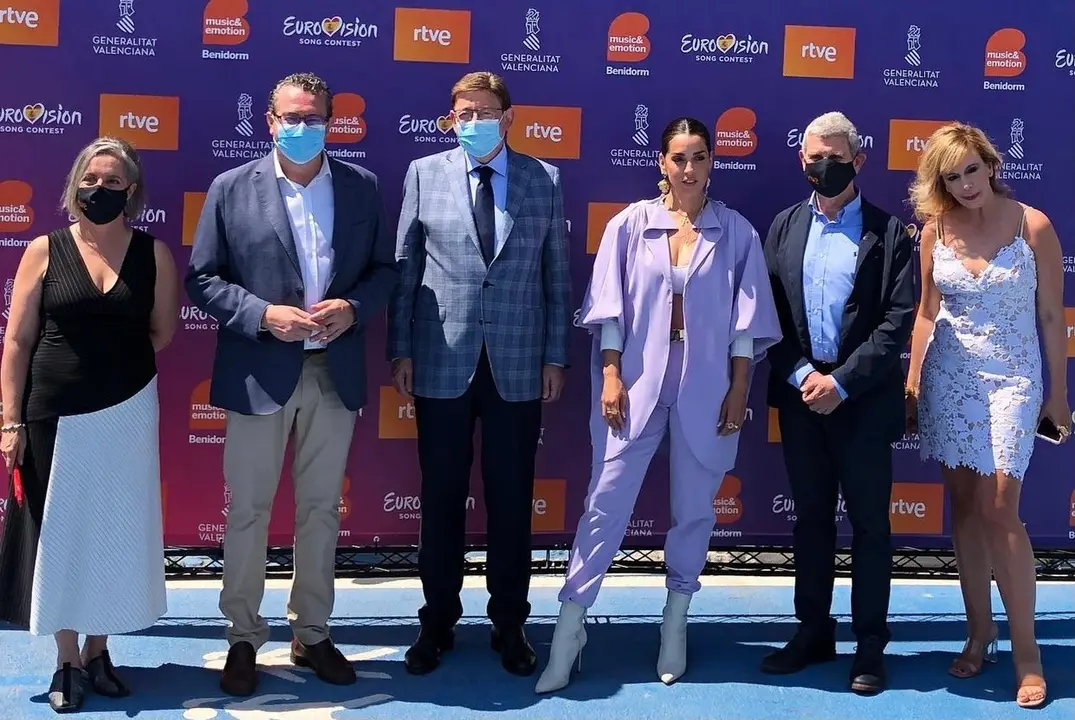 Distintas personalidades del evento RTVE / IG @eurovisiontve