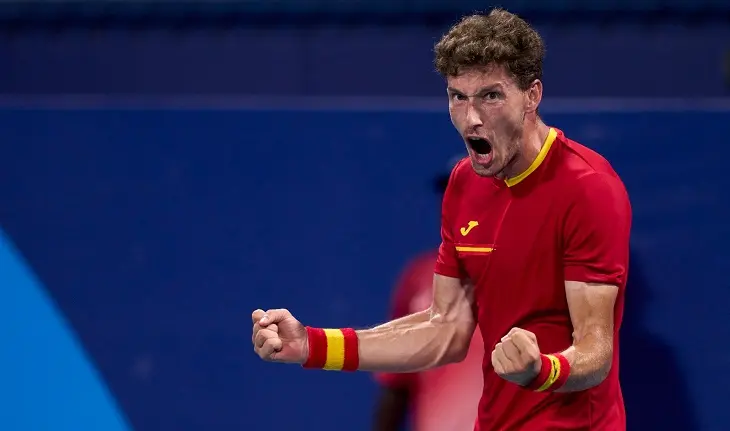 Pablo Carre&ntilde;o celebra su victoria. coe.es