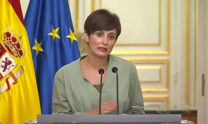 Isabel Rodr&iacute;guez, ministra de Pol&iacute;tica Territorial. /YouTube