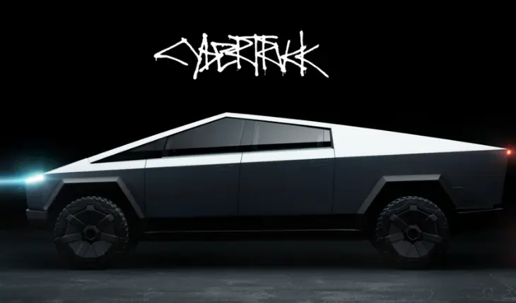 Cybertruck, la camioneta pickup el&eacute;ctrica de Tesla. / Tesla.com.