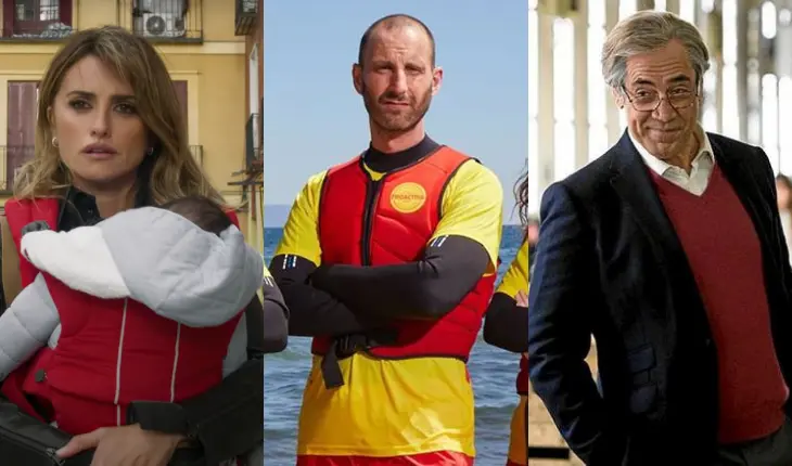 Pen&eacute;lope Cr&uacute;z, Dani Rovira y Javier Bardem, actores espa&ntilde;oles. / RRSS.
