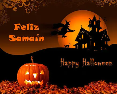 Sama&iacute;n versus Halloween.