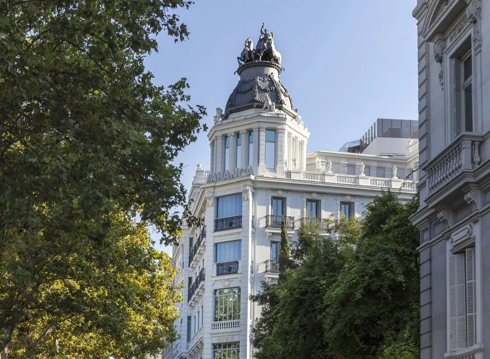 Sede corporativa de Abanca en Madrid. / Mundiario