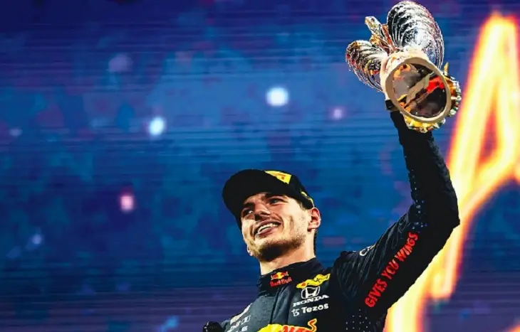 Max Verstappen campe&oacute;n de la F&oacute;rmula 1 2021. / @Redbullracing