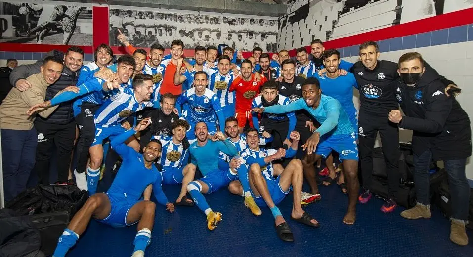 Jugadores del Deportivo de La Coruña. / RCD