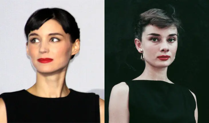 Rooney Mara y Audrey Hepburn. / Mundiario.