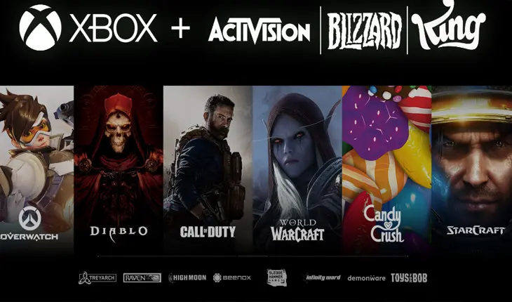 Portadas de videojuegos que ahora pertenecen a Microsoft. / @xbox.