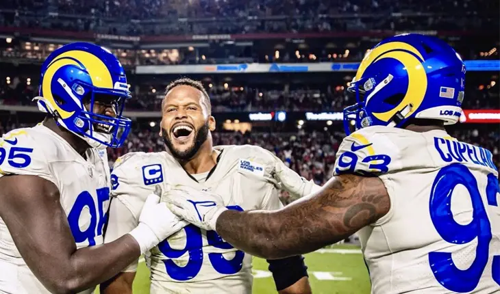 Rams de Los &Aacute;ngeles campeones del Super Bowl LVI. / @LaLigaNFL en Twitter.