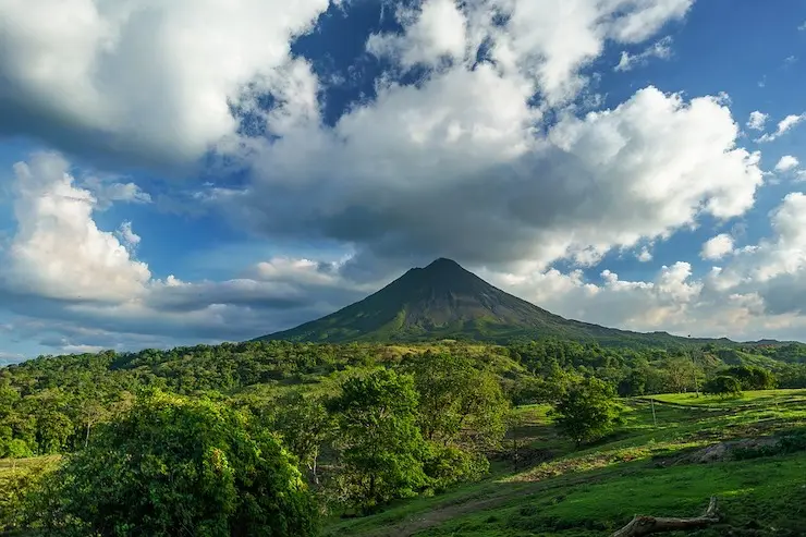 Paisaje de Costa Rica.