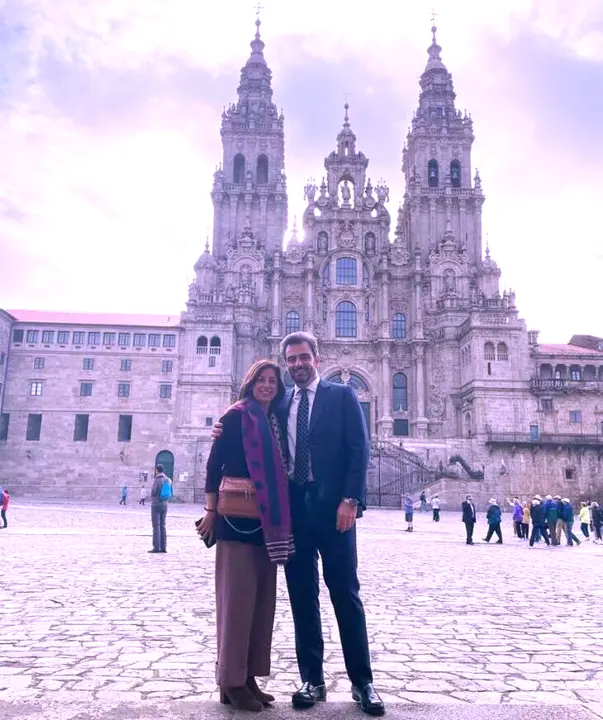 Tristana Moraleja y Diego Calvo. / Mundiario