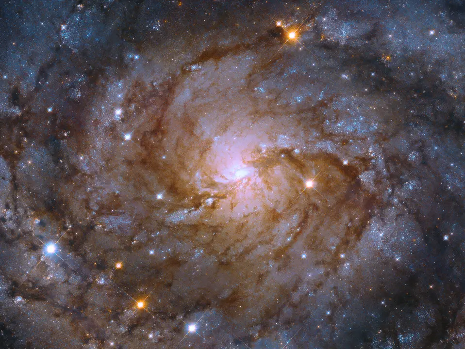 Caldwell 5, la galaxia oculta avistada por el telescopio Hubble. / NASA
