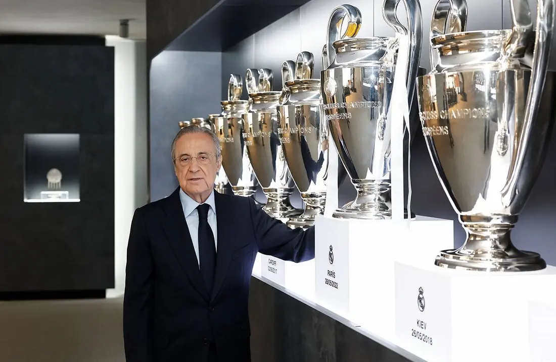 Florentino P&eacute;rez, presidente del Real Madrid. realmadrid.com
