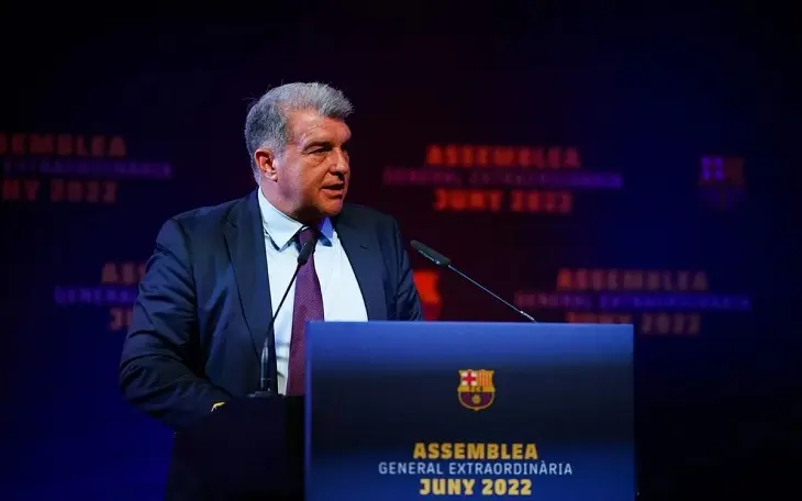 Joan Laporta, presidente del FC Barcleona. / German Parga - fcbarcelona.es